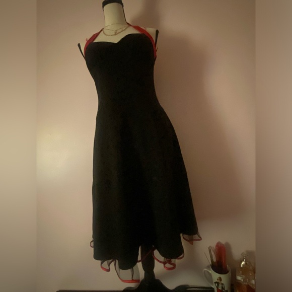 TABOO Women’s Black Midi Dress Size Medium (#bundle&save) - Picture 13 of 15